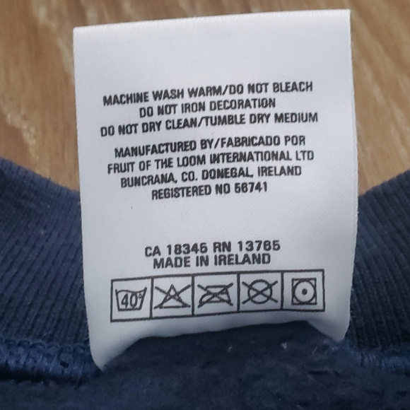 Vintage 90s London England Screen Stars Sweatshirt XL Men's Crewneck Sweater USA - Picture 4 of 4